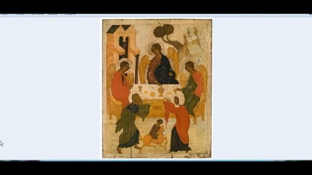 Об иконе Святой Троицы.
