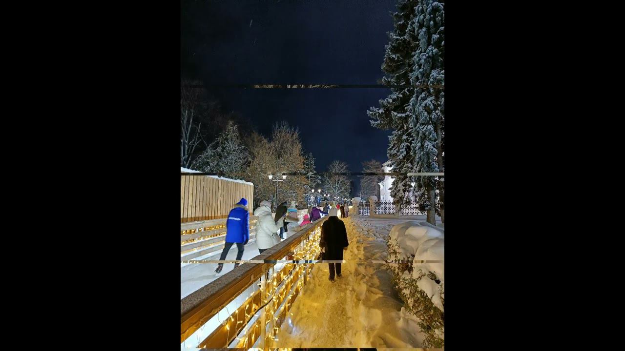 15 12 2023 г Ярославль.Открылся каток на Советской площади. смотреть онлайн
