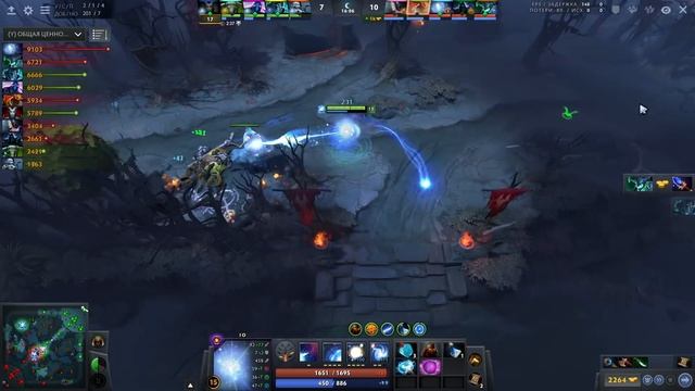 ТОП 1 ВИСП ПЛАНЕТЫ ? КЕРРИ ВИСП против ПРО-ИГРОКОВ ДОТА 2 | DOTA 2 смотреть онлайн