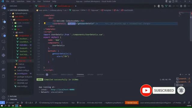 Vue JS 3 Tutorial in Bangla - Send Data Child to Parent Component #20 смотреть онлайн