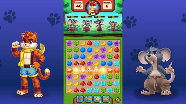 Cat Heroes: Puzzle Adventure - Gameplay смотреть онлайн