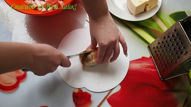Рецепты закусок на праздничный стол - фаршированные блины с начинкой с ветчиной сыром и грибами смотреть онлайн