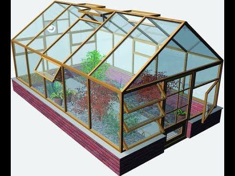 Теплица #1 Назначение габаритов теплицы в Solid Works смотреть онлайн