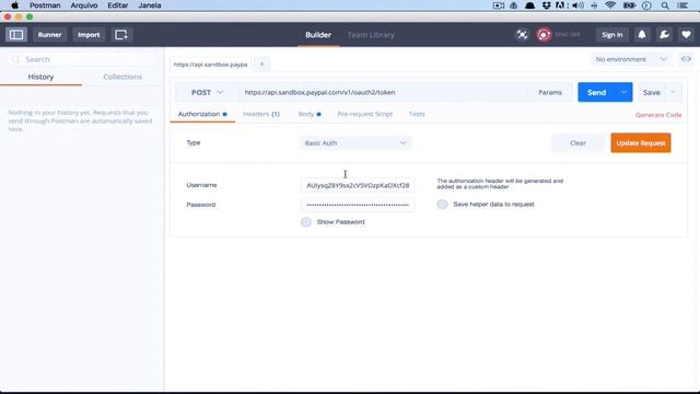 Checkout com Paypal#07 - Gerando token com Postman смотреть онлайн