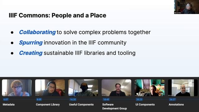 The IIIF Commons and IIIF Prezi Projects -- IIIF Online Meeting смотреть онлайн