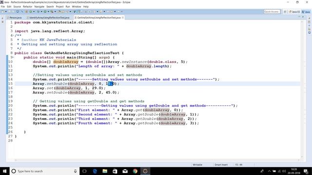 How to identify array using reflection|Creating new array using reflection API in java смотреть онлайн