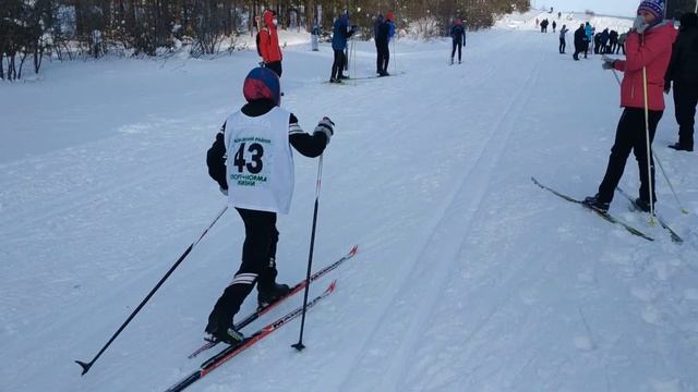 Соревнования по лыжным гонкам, памяти заслуженного тренера УР В.Е.Чечегова. г. Агрыз. смотреть онлайн