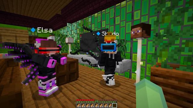 Adopté par la FAMILLE HACKER sur Minecraft ! смотреть онлайн