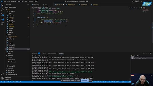 Reunión 27: Modificación del DjangoAdmin en Django con Ejemplos y relaciones muchos a muchos смотреть онлайн
