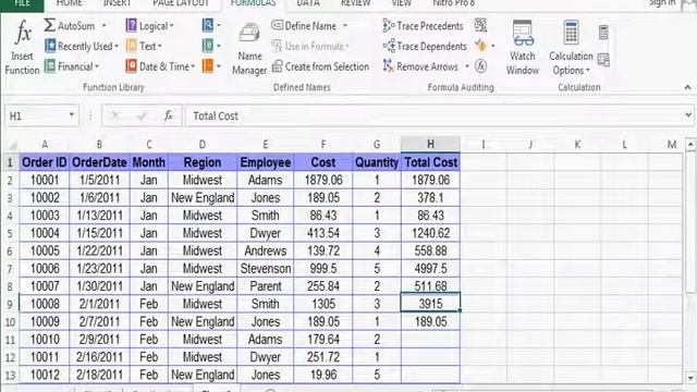 What is Automatic and Manual Formula calculation in Excel смотреть онлайн