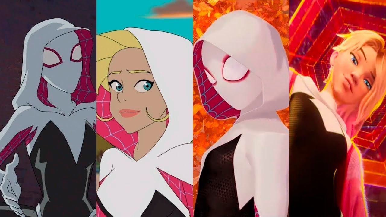 Эволюция Гвен-Паука в мультфильмах (2017-2022) смотреть онлайн