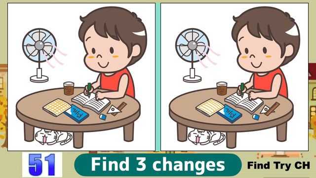 【Look For Mistakes!】Train Your Concentration With Brain Training No550