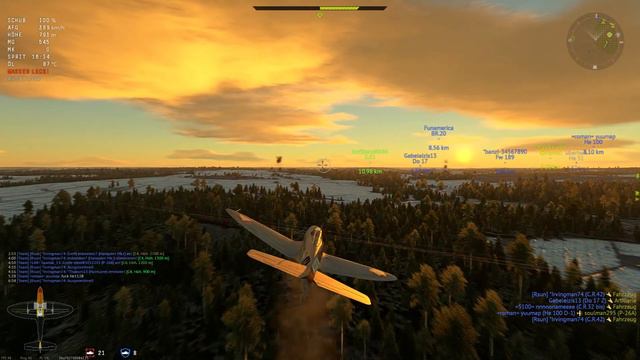 War Thunder - Heinkel He 112 B-0 - Gameplay und Geschichte - deutsch смотреть онлайн