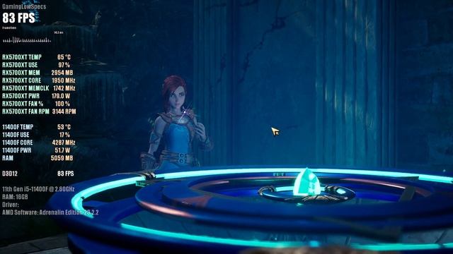 Asterigos Curse of the Stars - RX 5700XT 8GB - Intel i5-11400F - 1080p High Benchmark смотреть онлайн