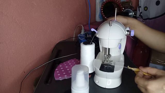 Simple Sewing Tutorial Plus Face mask Making Using Mini Sewing Machine смотреть онлайн
