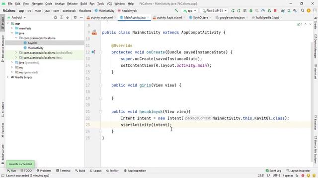 Android Mobil Programlama Dersleri Java & Kotlin #36 Java Firebase Kullanıcı Kaydı смотреть онлайн