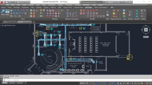 Design Master HVAC for AutoCAD: CFM and Sizing Calculations смотреть онлайн