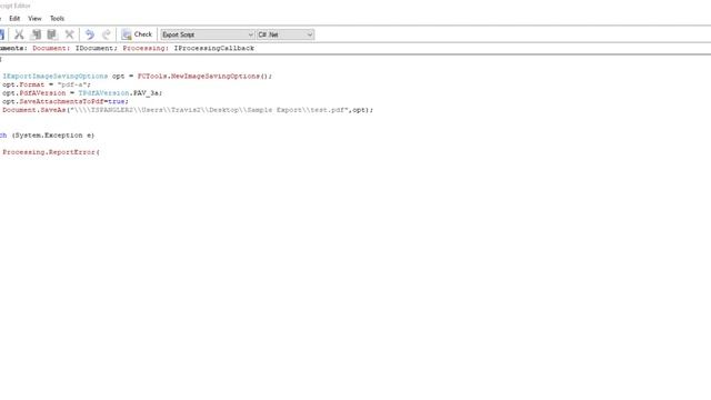 ABBYY FlexiCapture 12- Creating a Custom Export Script смотреть онлайн