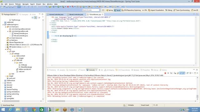 Redbox With Spring MVC And Maven