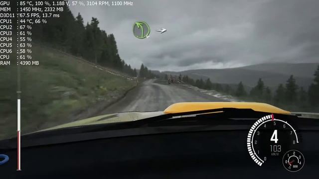 DiRT Rally vs FX-6300 + R9 290(Max Settings) смотреть онлайн