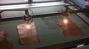 Лазерная Машина ( для раскрой и перфорации кожи )