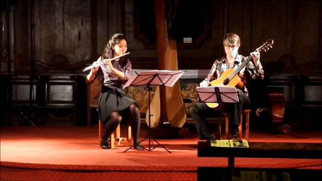 Bozza: 'Trois Pièces' for flute and guitar смотреть онлайн