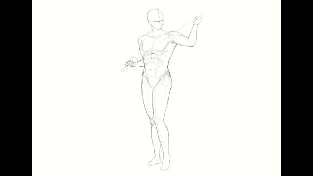 Day 34 Anatomy practice into OC sketch смотреть онлайн