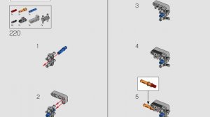 LEGO Technic 42126, Ford F-150 Raptor - building instructions