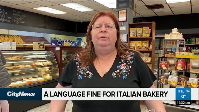 A language fine for Italian bakery смотреть онлайн