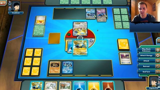 Pokemon TCGO (Live FaceCam) - Mega Manectric/Kyurem VS. Crobat/Toxicroak/Seismitoad