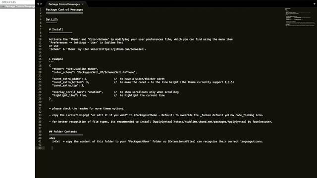 Instalar Seti UI via Package Control - Sublime Text смотреть онлайн