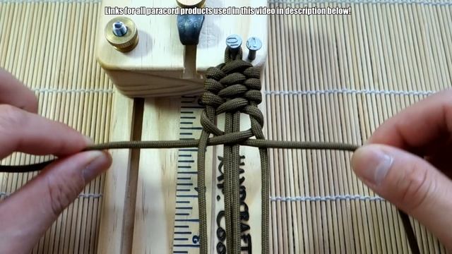 How to Make a Mad Max Trilobite Paracord Bracelet Tutorial смотреть онлайн