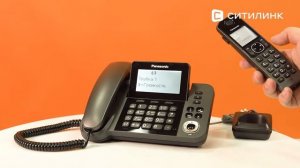 Обзор радиотелефона Panasonic KX-TGF320RUM | Ситилинк
