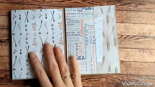 Обзор мини-альбома из коллекции Мужское дело от Бумажного уголка. Дизайнер -Елена Великанова смотреть онлайн