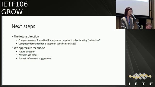 IETF106-GROW-20191122-1220 смотреть онлайн
