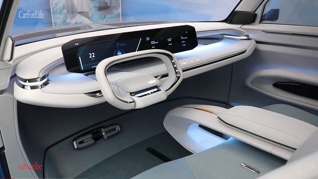 Концепт нового электрического кроссовера от КИА.Kia EV9 Interior and Exterior смотреть онлайн