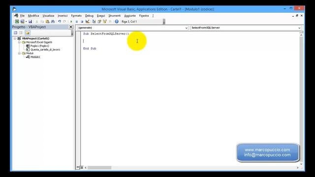 Interfacciare VBA Excel in SQL Server смотреть онлайн