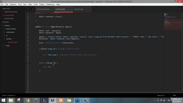 Login En PHP y MySQLi Parte 3 (Manejo de Roles) смотреть онлайн