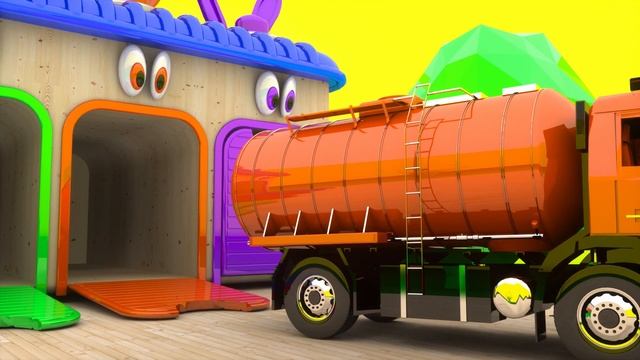 Colors for Children to Learn with Toy Street Vehicles / | Rainbow Cars #1 смотреть онлайн
