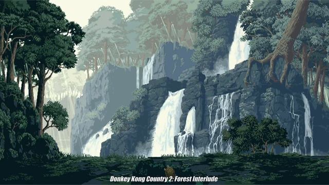 Donkey Kong Country 2: Stickerbrush Symphony - 1 Hour Version смотреть онлайн