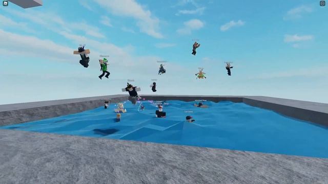 Stress Testing realtime Fluid Dynamics with Roblox Admins! смотреть онлайн