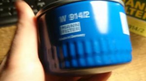 Обзор.оригинальный маслянный фильтр MANN w914/2 для Ваз LADA