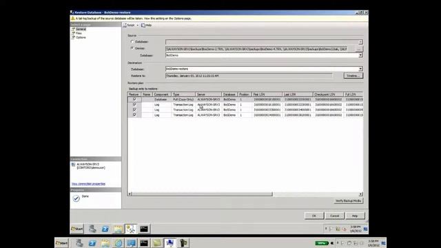 Protect Data with Higher Chance of Recovery - Includes Recovery Advisor in SQL Server 2012 смотреть онлайн