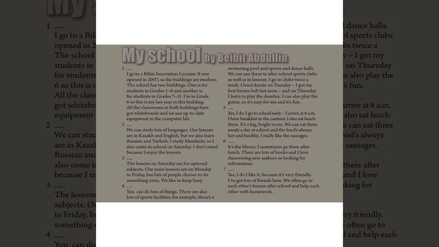 English plus 6 grade, Unit 5 Our Health: School life смотреть онлайн