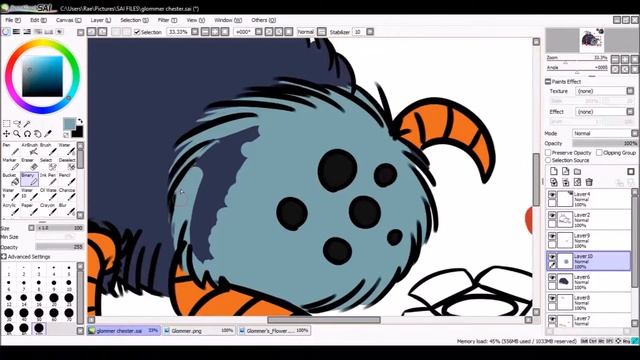 Don't Starve: Glommer SpeedPaint смотреть онлайн