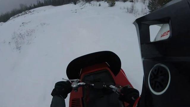 Yamaha bravo br250 ride early winter riding смотреть онлайн