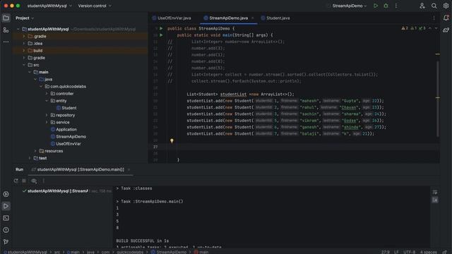 Java Stream API Tutorial | Practical Hands-On Coding | Part 3 смотреть онлайн