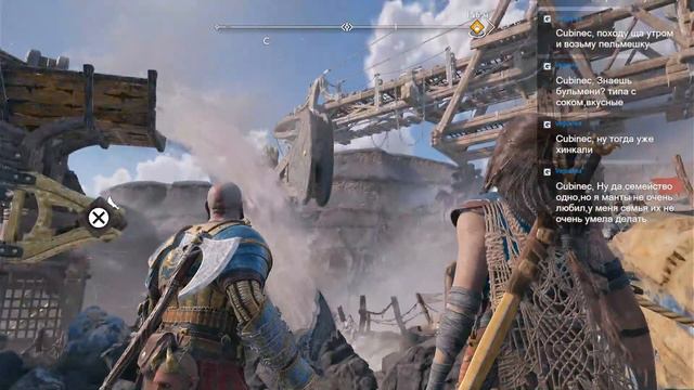 God of War Ragnarök !Решаем проблемы отцов и детей! (Спасибо Хугасию!) смотреть онлайн