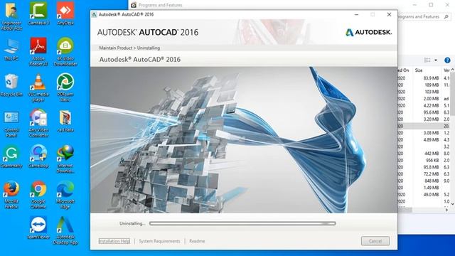 How To Uninstall App From Windows 10 and Laptop || & Uninstall autocad completely || смотреть онлайн