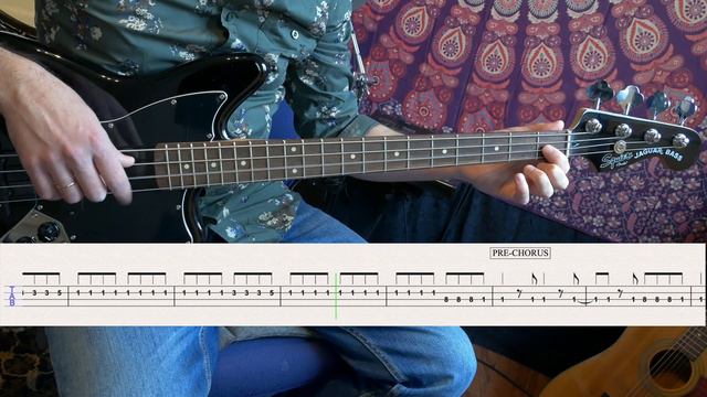 The Pass (Rush) - Bass Cover with TABS смотреть онлайн